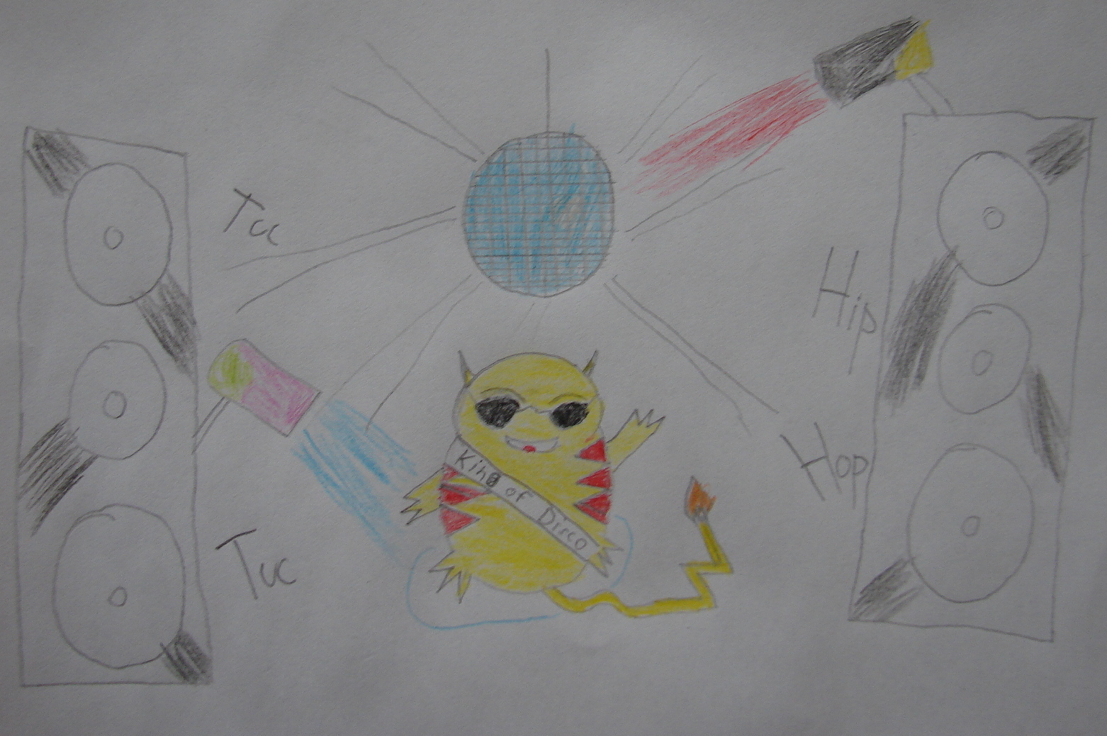 Dung Fire: King of Disco-Pikachu